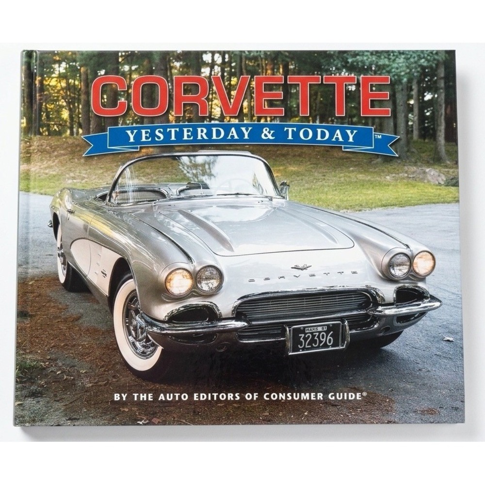 Corvette Yesterday & Today HC Coffee Table Book Auto Editors of Consumer Guide